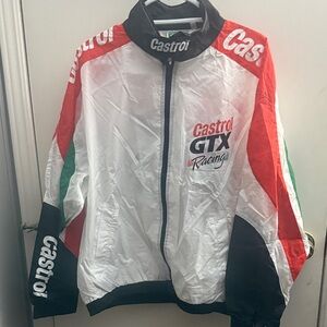 90’s Castrol Racing Windbreaker - Red, White, Black, Green
